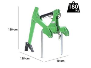 Seven Italy DR-one – Draineuse agricole à tracteur – Avec profondeur réglable