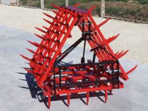 Herse à dents fixes série médium EPM60 – Portée/Tractée – 60 Dents Repliable – 300 cm