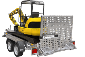 Remorque lourde double essieux 3500 KG STARK 3 300