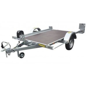 Remorque plate basculante 400×200 UNIPLAT 4020S P 2700 kg